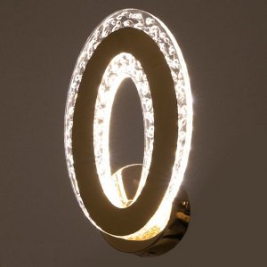 BayerLux Бра 1835/1GD LED 38Вт 3000К хромированное золото 16,5х7,5х28,5 см