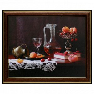 Картина "Бокал вина" 20х25 (23х28) см