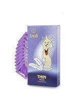 ПРЕЗЕРВАТИВЫ AMOR THIN (СУПЕРТОНКИЕ) ЯРКАЯ ЛИНИЯ, 10 штук
