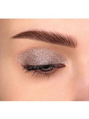 LUXVISAGE Тени для век жидкие GLITTER ROCK NEW! тон 301 SILVER RAIN