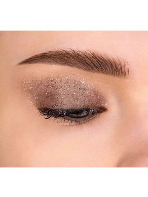 LUXVISAGE Тени для век жидкие GLITTER ROCK NEW! тон 304 ICE BROWN