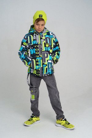 Куртка текстильная с полиуретановым покрытием для мальчиков (ветровка)