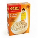 Смесь хлопьев  4 злака (треб варк) &quot;Ясно СОЛНЫШКО&quot;, 375г, (1 х 9), (#15), Россия (шк4983)