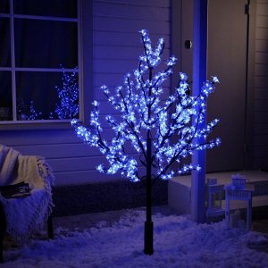 Светодиодное дерево «Баугиния» 1.5 м, 480 LED, постоянное свечение, 220 В, свечение мульти (RGB)