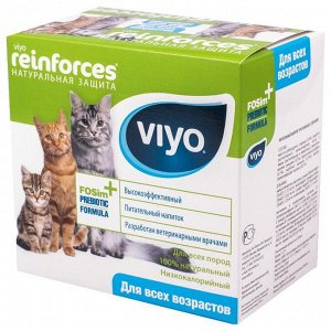 Пребиотический напиток VIYO Reinforces All Ages CAT для кошек всех возрастов, 7 х 30 мл