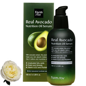 Питательная сыворотка с экстрактом авокадо Farm Stay Real Avocado Nutrition Oil Serum, 100 мл