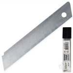 Лезвия для ножа 18 мм STAFF, 10 шт./в пластиковом пенале