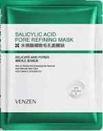 Venzen тканевая маски для очищения пор с салициловой кислотой