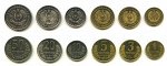 Набор монет Узбекистан 6 монет 1994 год. UNC