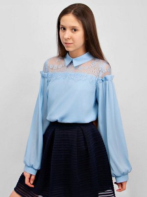 Блузка для девочки длинный рукав
