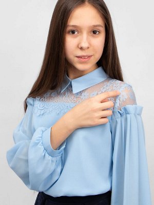 Блузка для девочки длинный рукав