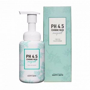 Женский гель с экстрактом полыни (250мл) HAPPY BATH PH 4.5 MUGWORT FEMININE WASH (250ml)