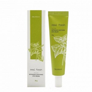 1992 Интенсивный крем для ухода за глазами (30гр) 1992 DEOPROCE REAL FRESH VEGAN INTENSIVE SOOTHING EYE CREAM (30g)