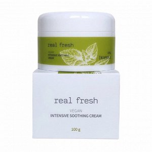 1991 Интенсивный крем для восстановление кожи (100гр) 1991 DEOPROCE REAL FRESH VEGAN INTENSIVE SOOTHING CREAM (100g)