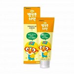 Детская зубная паста PORORO TOOTHPASTE FOR KIDS PINEAPPLE (90gr)
