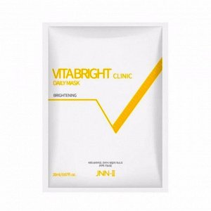 Ежедневный набор масок для яркости кожи (20мл*1шт) JNN-II VITA BRIGHT CLINIC DAILY MASK PACK (20ml*1ea)