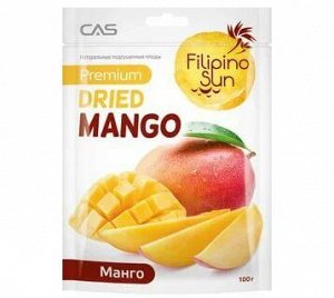 Плоды манго сушеные, Filiino Sun100г