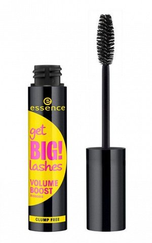 Эссенс, Тушь для ресниц Get big Lashes volume boost, объемная, Essence