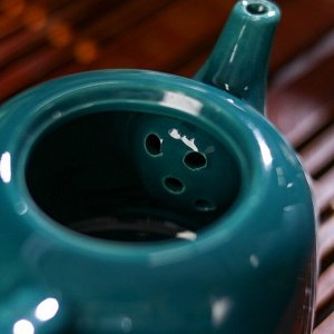 СИМА-ЛЕНД Набор для чайной церемонии «Небо», 7 предметов: чайник 180 мл, 6 пиал 70 мл, цвет голубой