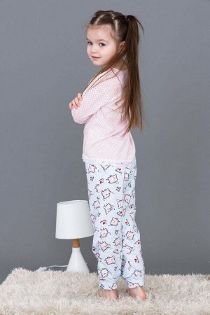 Пижама с брюками для девочки 50507
