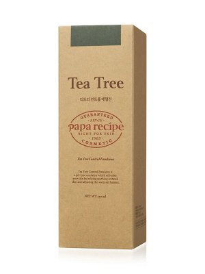PAPA RECIPE Эмульсия для лица с чайным деревом для жирной и проблемной кожи  Tea Tree Control Emulsion