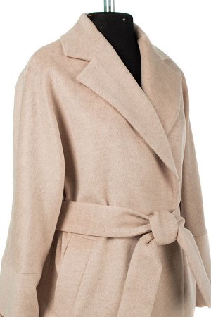 01-10935 Пальто женское демисезонное (пояс)