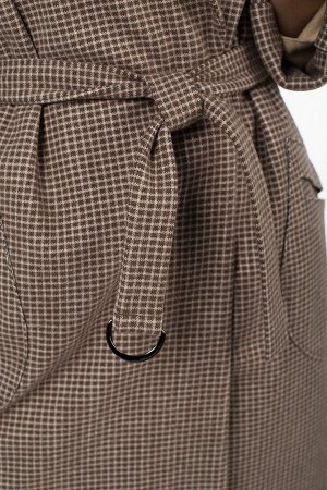 01-10922 Пальто женское демисезонное (пояс)
