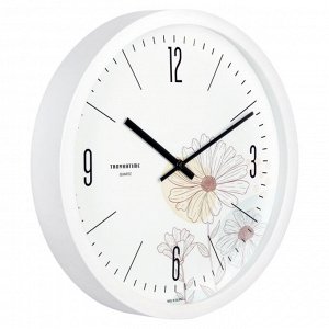 Часы настенные TROYKA 77761753. Диаметр 30.5 см. Производство Беларусь