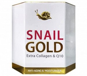 Крем для лица с муцином улитки и коллагеном Royal Thai Herb Snail Gold Extra Collagen & Q10