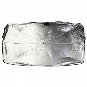 Экран солнцезащитный Cartage на лобовое стекло, зонт, 115x65 см