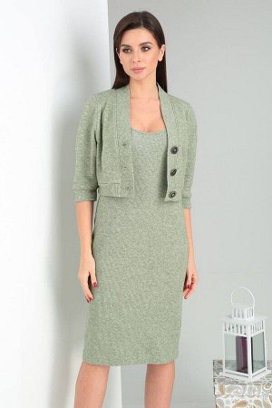 Платье, Кофта / Viola Style 5494 зеленый