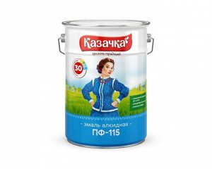 Эмаль ПФ-115 Престиж ПФ-115 КАЗАЧКА (СЛОНОВАЯ КОСТЬ) 6 кг (2/уп)