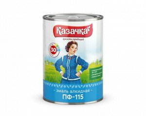 Эмаль ПФ-115 Престиж ПФ-115 КАЗАЧКА (СЛОНОВАЯ КОСТЬ) 0,9 кг (14/уп)