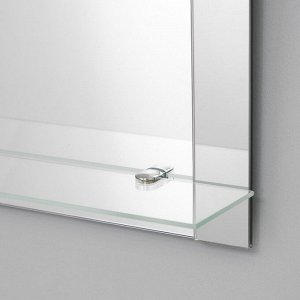 Зеркало «Лайм», настенное, с полочкой, 39x58 см