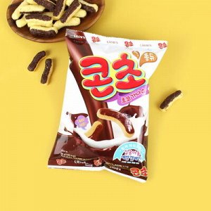 Кукурузные палочки в шоколадной глазури "Corn Cho" 66г