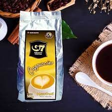 Растворимый кофе  фирмы «TrungNguyen» «G7»  капучино 3в1: - СО ВКУСОМ ЛЕСНОГО ОРЕХА.