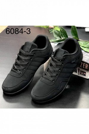 Мужские кроссовки 6084-3 черные