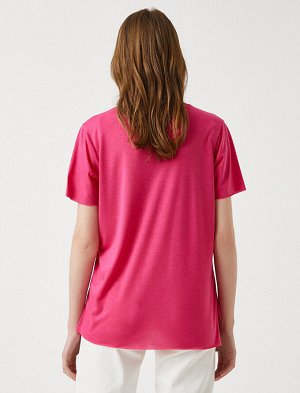 Футболка %65 Polyester, %35 Viskoz