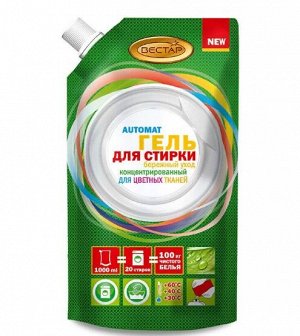 VESTAR Вестар Гель для стирки цветных тканей дой пак 1 л