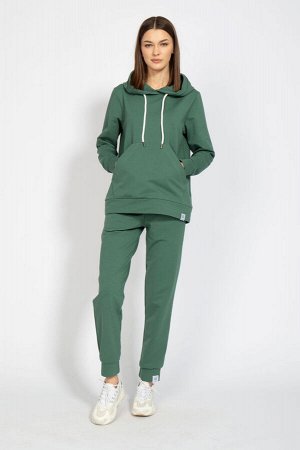 Костюм Костюм Kivviwear 4016-4040 хаки 
Состав: ПЭ-24%; Хлопок-70%; Эластан-6%;
Сезон: Весна

Костюм CLASSIC с брюками средней посадки с карманами в боковых швах. Обработка низа брюк манжета. Ткань ф