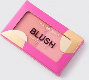 VS Румяна палетка "Naturel" 02,  пыльно-розовый-розовый