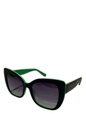 Солнцезащитные очки 120563-01 #Черно-зеленый