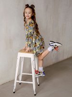 Платье Эля пальма горчица