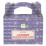 Satya Благовония &quot;пуля&quot; Lavender ЛАВАНДА (&quot;стелющийся дым&quot;) масала