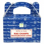 Satya Благовония &quot;пуля&quot; Nag Champa НАГ ЧАМПА (&quot;стелющийся дым&quot;) масала