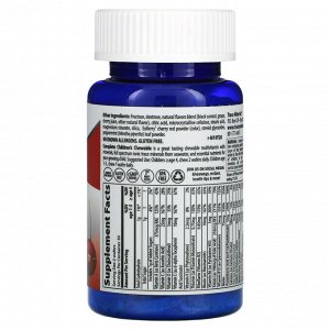 Trace Minerals ®, Комплексные детские жевательные таблетки, дикая вишня, 60 жевательных вафель