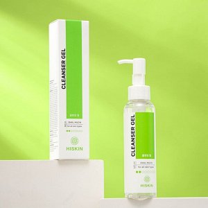 Гель для умывания HISKIN "Cleanser gel", с муцином улитки, 120 мл