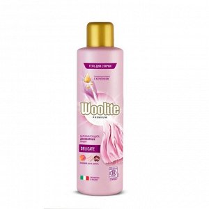 Жидкое средство для стирки Woolite Premium Delicate, гель, для деликатных тканей, 900 мл