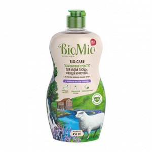 Средство для мытья посуды BioMio Bio-care "Лаванда", 450 мл