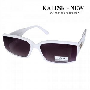 Очки солнцезащитные Kalesk, женские, белые, 31092А-21028 С4, арт.219.041